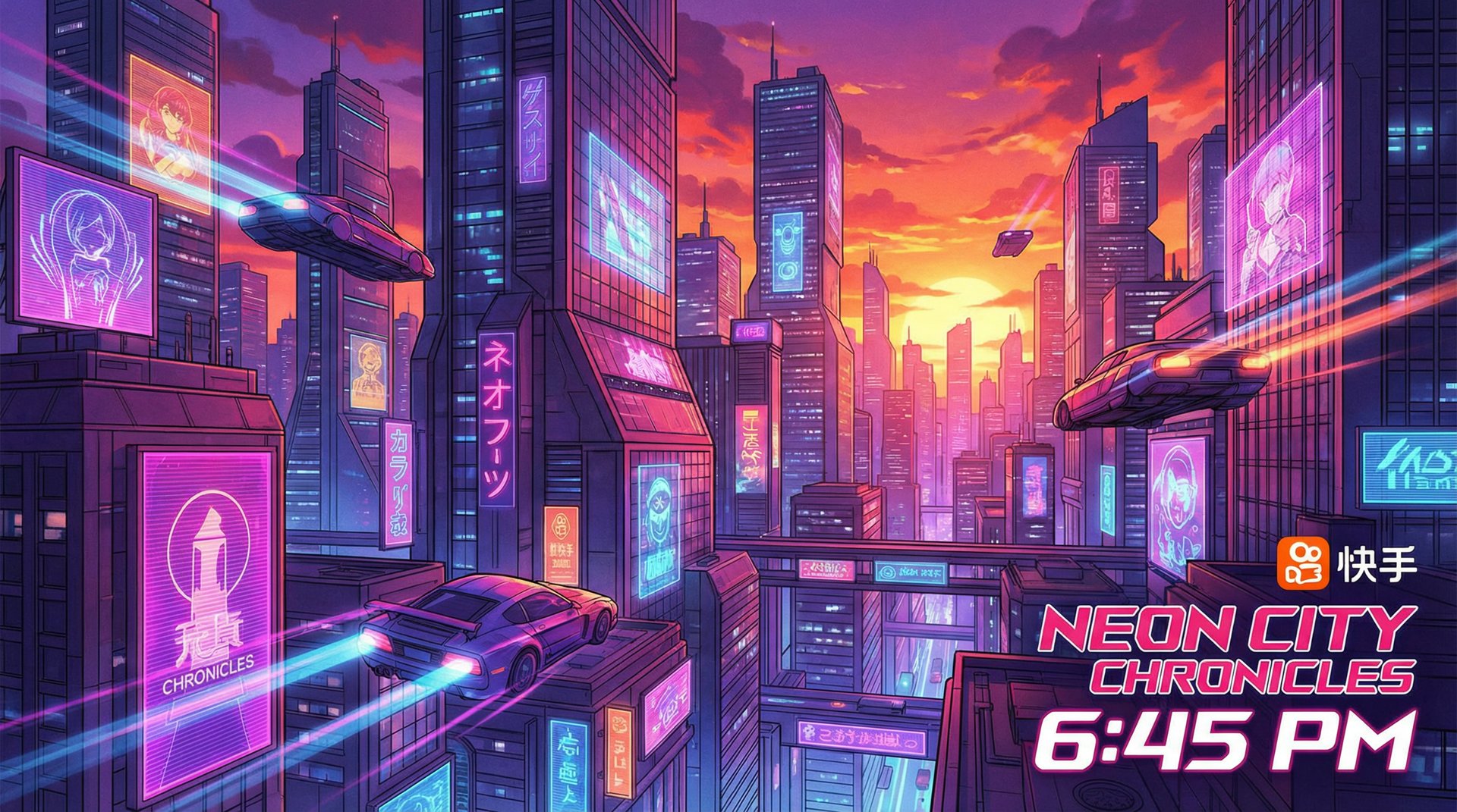 51视频动漫-赛博都市黄昏纪